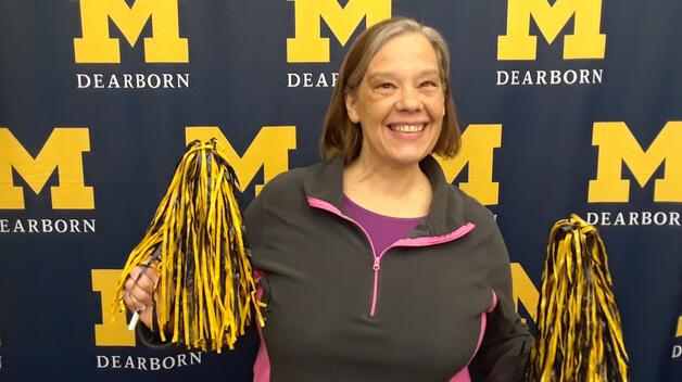 Student Penny Kane at her UM-Dearborn orientation in Fall 2018